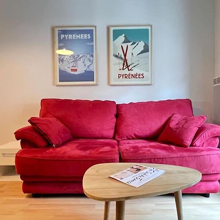 T3 Centre Ville Avec Parking, Balcon Et Wifi. 5P. Cauterets Exteriér fotografie